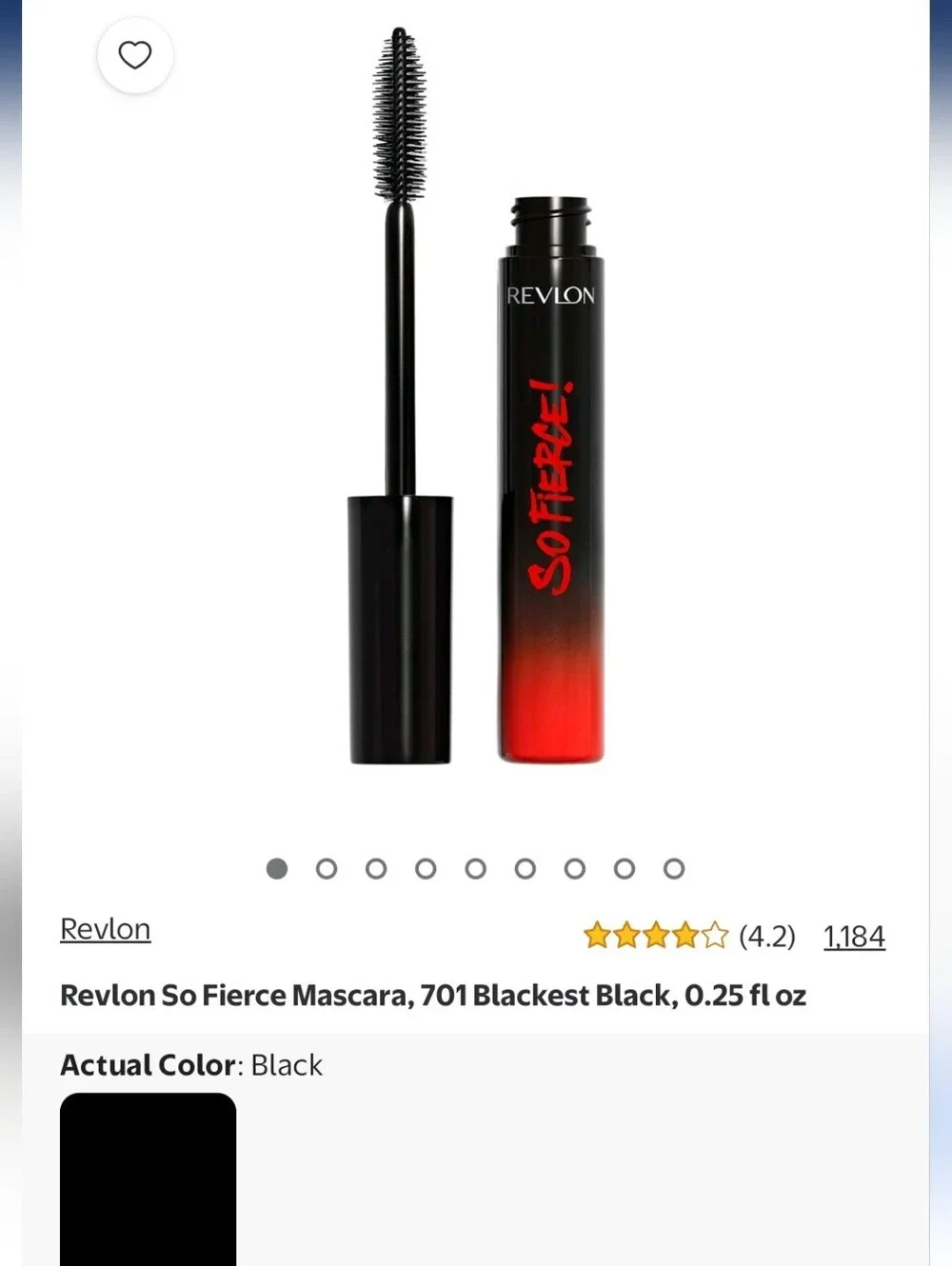 New Revlon So Fierce! Mascara in Blackest Black 701